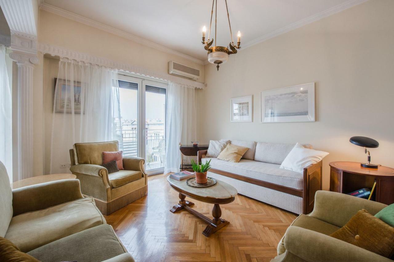 אתונה Retro Apartment At Trendy Exarcheia מראה חיצוני תמונה